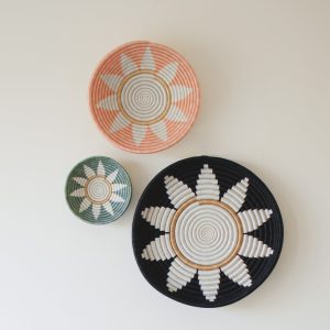 Zuba Woven Bowls - Small, Teal